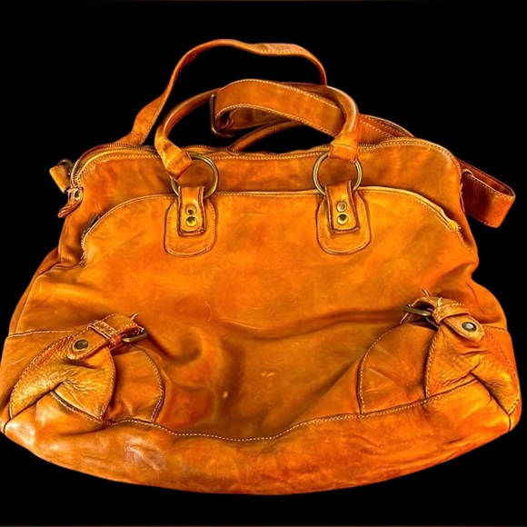 Handbags - Vintage Leather Satchel